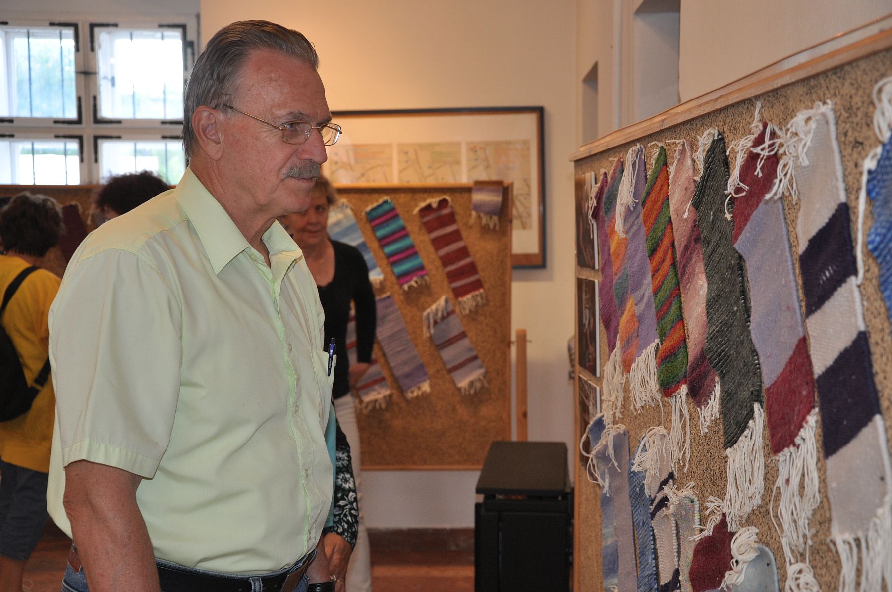 Vimmer Gergő kiállításának megnyitója a Királykút Emlékházban